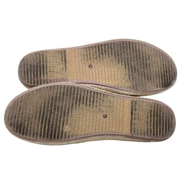 NCAA UF Florida Gators Espadrille Shoes Canvas Slip On Flat Orange Womens 9 - Picture 5 of 12